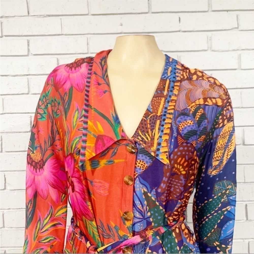 FARM Rio Colorful Floral Dress - Picture 6 of 6